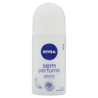 Desodorante Nivea Roll-on 50ml Sensitive e Pure 