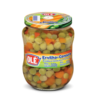 Ervilha Cenoura  Olé  Vidro 170g 