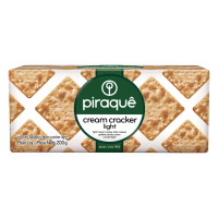 Biscoito Cream Crackers Light Piraque 184g 