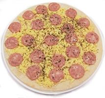 Pizza Calabresa Semi Pronta 330 G Valleju 
