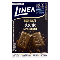 Chocolate Zero Açúcar Linea 30g Meio Amargo 