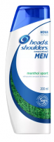 Shampoo Head & Shoulders Anticaspa 200ml Menthol Sport