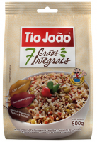 Arroz Tio João 7 Grãos Integrais 500g Com Quinoa