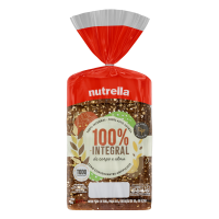 Pão De Forma Supreme  Nutrella  450g 100 % Integral