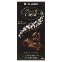 Chocolate Lindt Lindor 100g Dark 60%