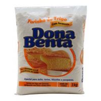 Farinha De Trigo Fermento Dona Benta 1kg 