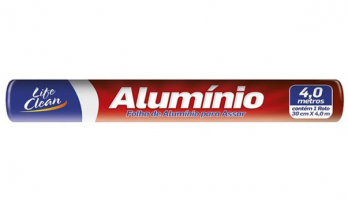 Rolo Alumínio 30 x 4 M Life Clean  