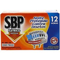 Inseticida SBP Elétrico 12 H  Aparelho + Refil  