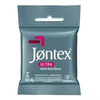 Preservativo Lubrificado Ultra Jontex 3un 