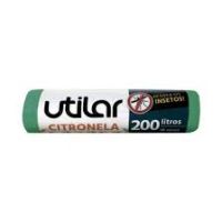Saco Lixo Citronela 200 L Utilar  