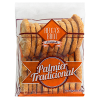 Biscoito Folhado Palmier  Helga´s Brot 150g Tradicional