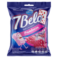 Bala 7 Belo  100g Framboesa