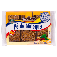 Pé De Moleque DaColônia Zero 100g 