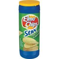 Biscoito Elma Chips Stax 163g Sour Cream e Onion