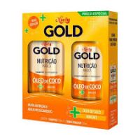 Kit Shampoo + Condicionador Niely Gold  Nutrição Poderosa