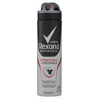 Desodorante Rexona Aero 90g Antibacterial Invisible Men