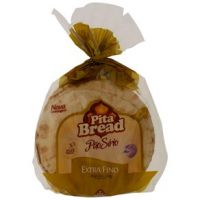 Pão Sirio Extra Fino Pita Bread  320g 