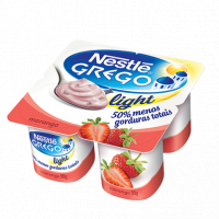 Iogurte Grego Light Nestlé  360g Morango