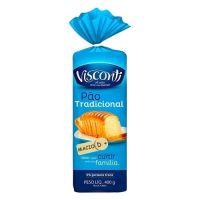 Pão De Forma Tradicional Visconti 400g 