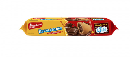 Biscoito Recheadinho Chocolate Bauducco 104g 