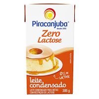 Leite Condensado Zero Lactose   Piracanjuba TP 395g 