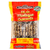 Pé Moleque Crocante DaColônia  140g 