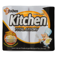 Papel Toalha Total Absorv Kitchen 2un 