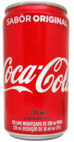 Refrigerante Mini Coca Cola Lata 220ml Tradicional
