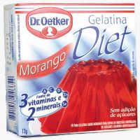 Gelatina Dr.Oetker Diet 12g Morango