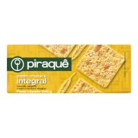 Biscoito Cream Crackers Integral Piraque 215g 