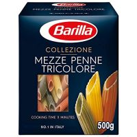 Mezze Penne Tricolore Grano Duro Barilla 500g 