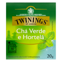 Chá Verde e Hortelã Twinings 20g 