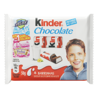 Chocolate Kinder Barrinhas T4 50g 
