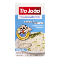 Arroz Tio João Cozinha Italiana Carnaroli 1kg 