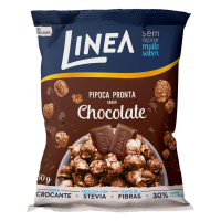 Pipoca Pronta Zero Linea 50g Chocolate