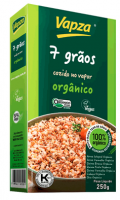 Arroz 7 Grãos Orgânico Cozido Vapza 250g 