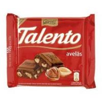 Chocolate Talento  Garoto 85g Avelãs