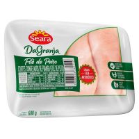 Filé De Peito Da Granja Seara Bandeja 600g 