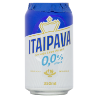 Cerveja Itaipava 00 Alcool Lata 350ml 
