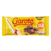 Chocolate Barra Garoto 80g Caju