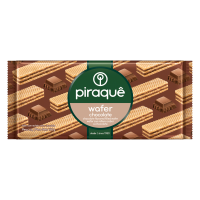 Biscoito Wafer Piraquê Piraquê 100g Chocolate