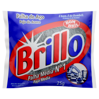 Palha Aço Brillo Média N 1 25g 