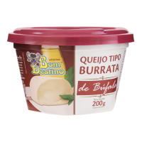 Queijo Burrata Creme Bom Destino 200g 