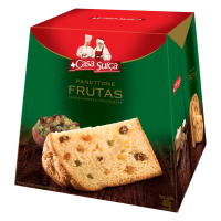 Panettone Casa Suiça Frutas 400g 