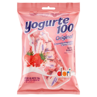 Bala Dori Yogurte Morango 100g 