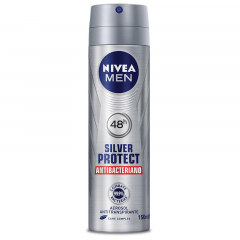 Desodorante Nivea Aerosol 150ml Silver Protect