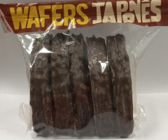 Leque Wafer Japonês Com Chocolate 150g 