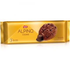 Biscoito Cookie Alpino Gotas Nestle 60g 