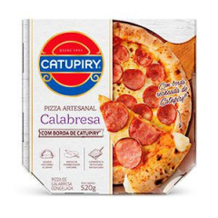 Pizza Calabresa Catupiry 520g Calabresa Catupiry