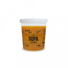 Sopa  Pure Food 400g Carne Legumes